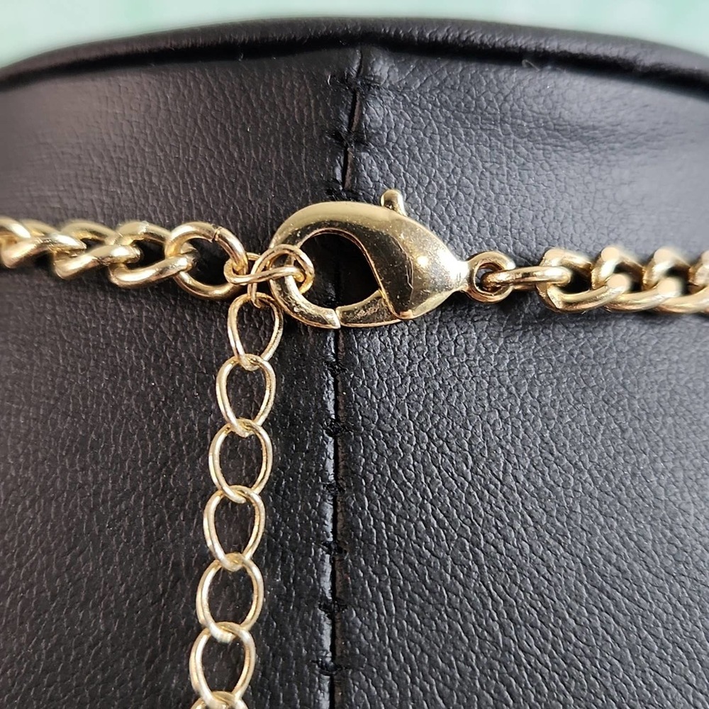 Signed Talbots Statement Necklace - image 5